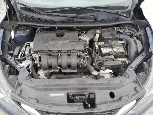 3N1AB7AP9KY238671 - 2019 NISSAN SENTRA S BLUE photo 11