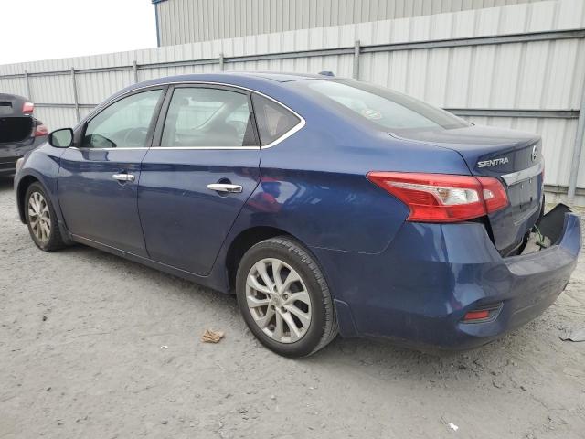 3N1AB7AP9KY238671 - 2019 NISSAN SENTRA S BLUE photo 2