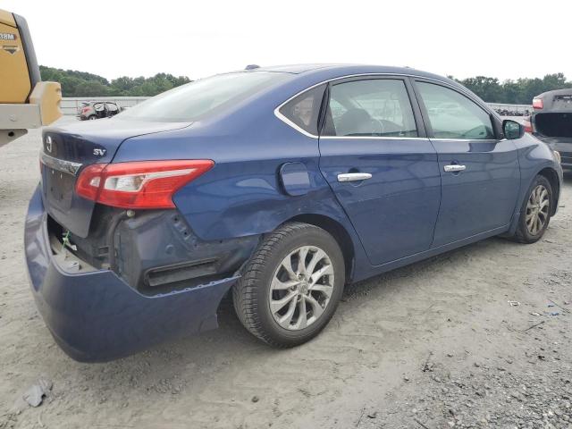 3N1AB7AP9KY238671 - 2019 NISSAN SENTRA S BLUE photo 3