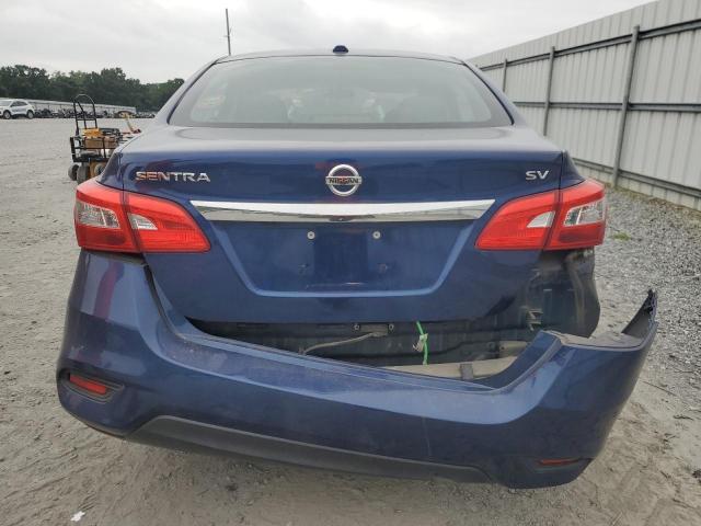 3N1AB7AP9KY238671 - 2019 NISSAN SENTRA S BLUE photo 6