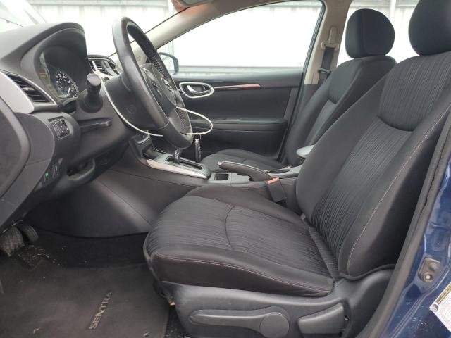 3N1AB7AP9KY238671 - 2019 NISSAN SENTRA S BLUE photo 7