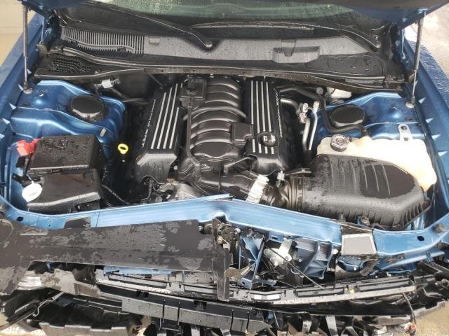 2C3CDZFJ6MH631654 - 2021 DODGE CHALLENGER R/T SCAT PACK BLUE photo 11