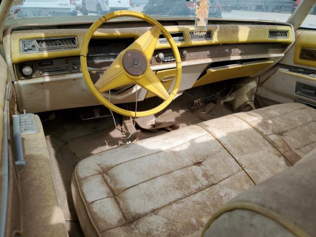 6L67S5Q406912 - 1975 CADILLAC EL DORADO YELLOW photo 8