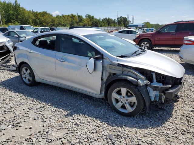 KMHDH4AE3DU795616 - 2013 HYUNDAI ELANTRA GLS SILVER photo 4