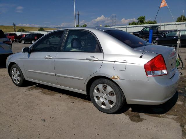 KNAFE121785507514 - 2008 KIA SPECTRA EX SILVER photo 2