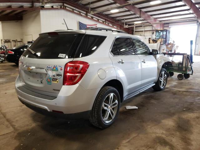 2GNFLGEKXH6308422 - 2017 CHEVROLET EQUINOX PREMIER SILVER photo 3