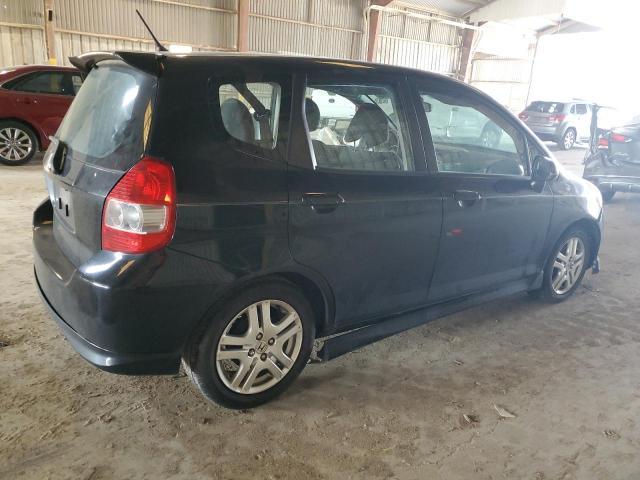 JHMGD38687S040448 - 2007 HONDA FIT S 黑色 照片 3