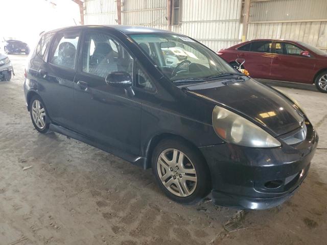 JHMGD38687S040448 - 2007 HONDA FIT S 黑色 照片 4
