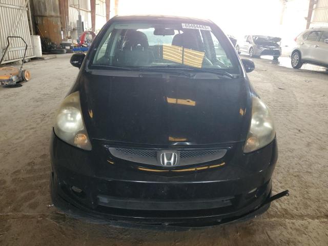 JHMGD38687S040448 - 2007 HONDA FIT S 黑色 照片 5