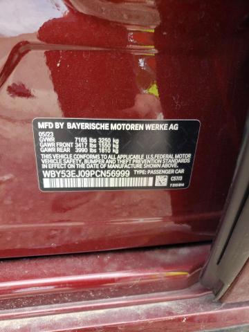 WBY53EJ09PCN56999 - 2023 BMW I7 XDRIVE60 TWO TONE photo 12