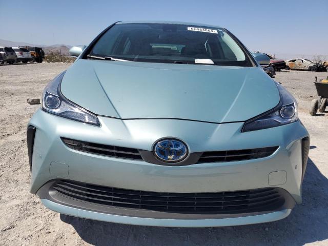 JTDKARFU9K3075057 - 2019 TOYOTA PRIUS GREEN photo 5