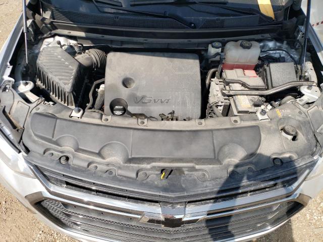 1GNEVKKW0KJ297148 - 2019 CHEVROLET TRAVERSE PREMIER SILVER photo 12