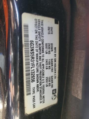 6G3NS5R31FL132656 - 2015 CHEVROLET CAPRICE POLICE BLACK photo 12