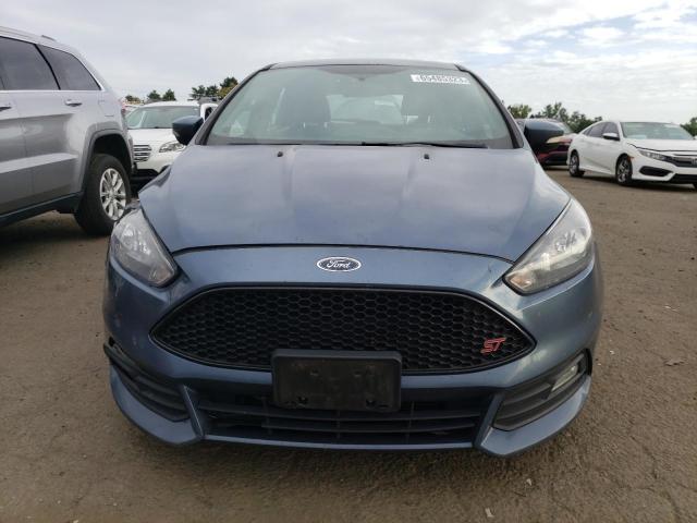 1FADP3L98JL264338 - 2018 FORD FOCUS ST BLUE photo 5