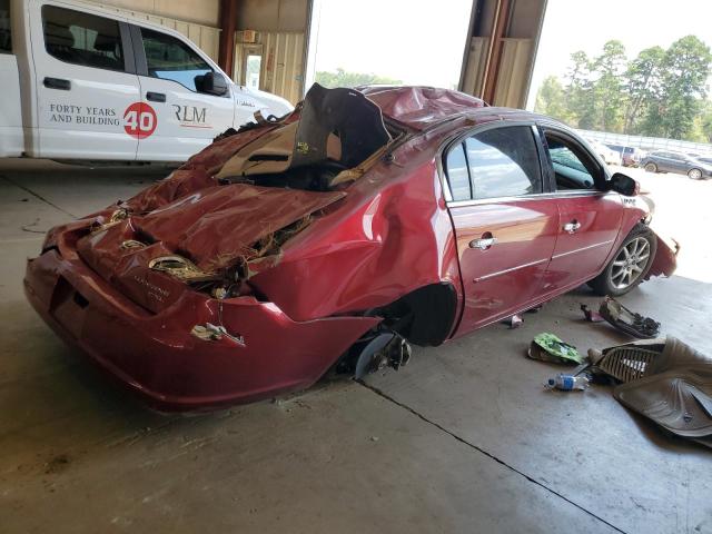 1G4HD57206U200126 - 2006 BUICK LUCERNE CXL RED photo 3