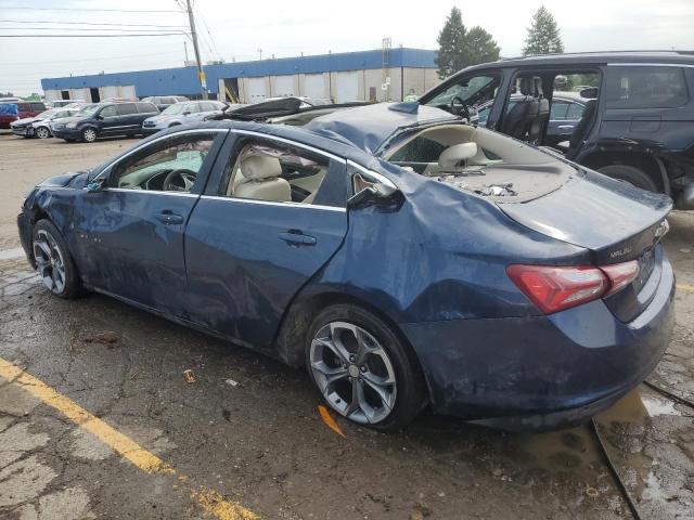 1G1ZD5ST6MF004727 - 2021 CHEVROLET MALIBU LT BLUE photo 2