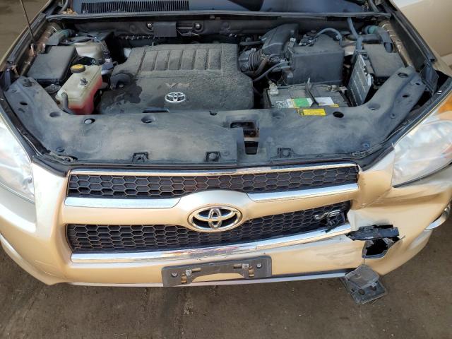 2T3DK4DV8BW041290 - 2011 TOYOTA RAV4 LIMITED GOLD photo 12