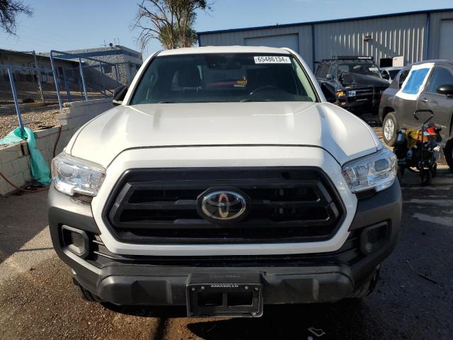 3TYRX5GN8MT009893 - 2021 TOYOTA TACOMA ACCESS CAB WHITE photo 5