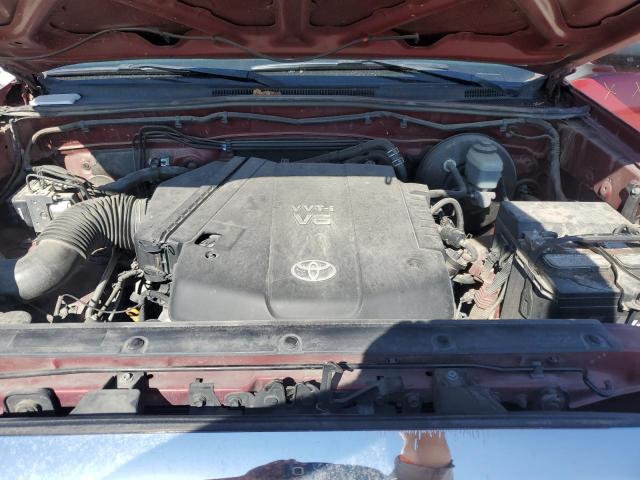 5TEJU62N37Z439191 - 2007 TOYOTA TACOMA DOUBLE CAB PRERUNNER RED photo 11