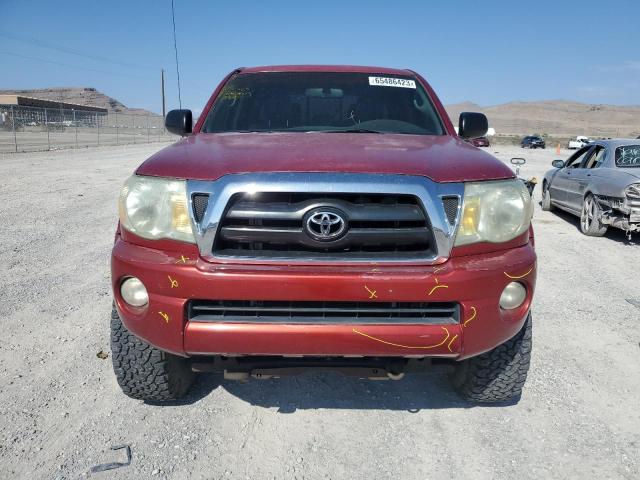 5TEJU62N37Z439191 - 2007 TOYOTA TACOMA DOUBLE CAB PRERUNNER RED photo 5