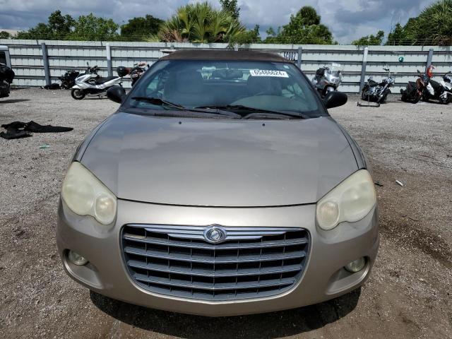 1C3EL65R84N121640 - 2004 CHRYSLER SEBRING LIMITED BEIGE photo 5