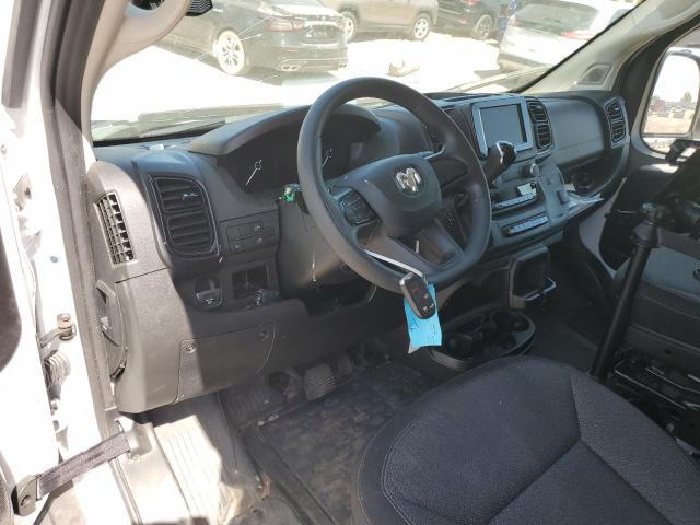 3C6LRVAG9PE587254 - 2023 RAM PROMASTER 1500 STANDARD WHITE photo 8