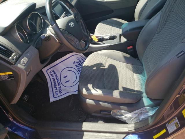 5NPEC4AC4CH387656 - 2012 HYUNDAI SONATA SE BLUE photo 7