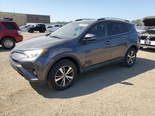 2T3WFREV0GW304856 - 2016 TOYOTA RAV4 XLE GRAY photo 1