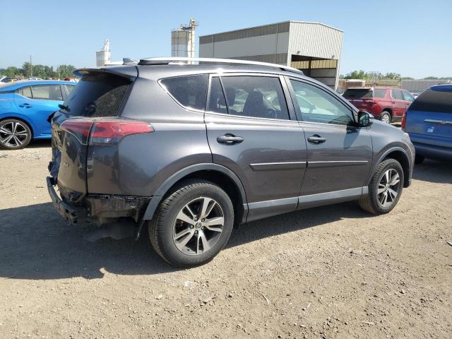 2T3WFREV0GW304856 - 2016 TOYOTA RAV4 XLE GRAY photo 3