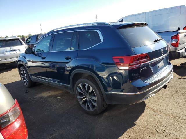 1V2NR2CA4KC621382 - 2019 VOLKSWAGEN ATLAS SEL PREMIUM BLUE photo 2