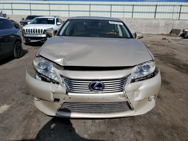 JTHBW1GG8D2029416 - 2013 LEXUS ES 300H BEIGE photo 5