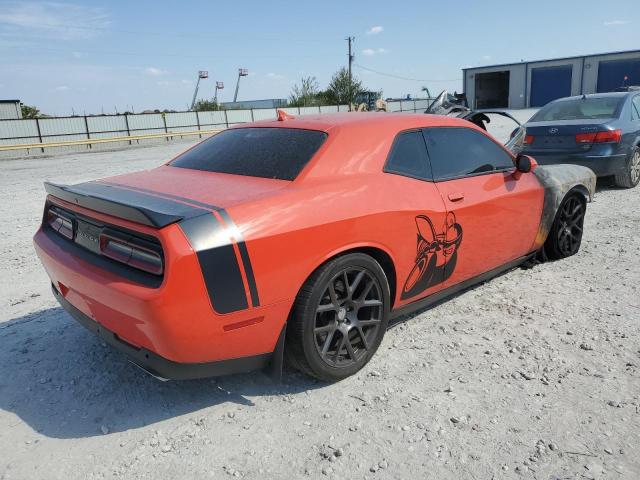 2C3CDZFJ6GH315496 - 2016 DODGE CHALLENGER R/T SCAT PACK ORANGE photo 3