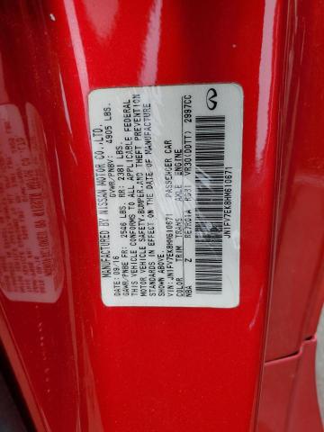 JN1FV7EK8HM610671 - 2017 INFINITI Q60 RED SPORT 400 RED photo 12