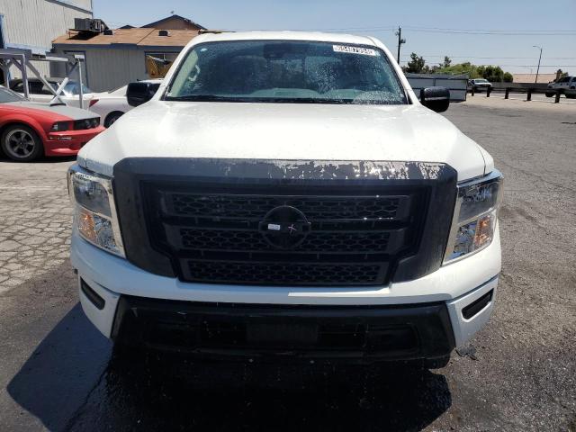 1N6AA1EE0PN112528 - 2023 NISSAN TITAN S WHITE photo 5