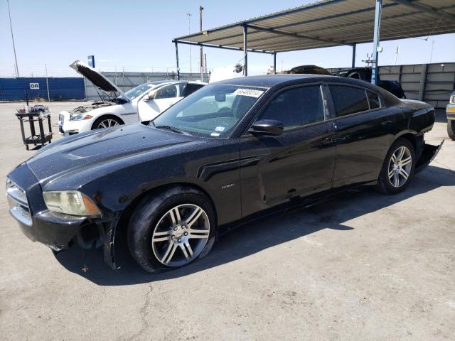 2C3CDXCTXEH143741 - 2014 DODGE CHARGER R/T BLACK photo 1