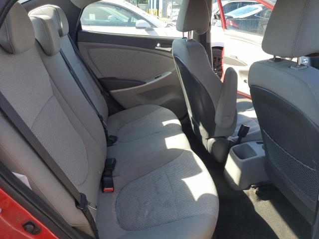 KMHCT4AE3DU521682 - 2013 HYUNDAI ACCENT GLS RED photo 10