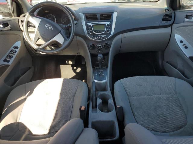 KMHCT4AE3DU521682 - 2013 HYUNDAI ACCENT GLS RED photo 8