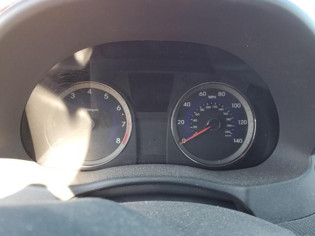 KMHCT4AE3DU521682 - 2013 HYUNDAI ACCENT GLS RED photo 9