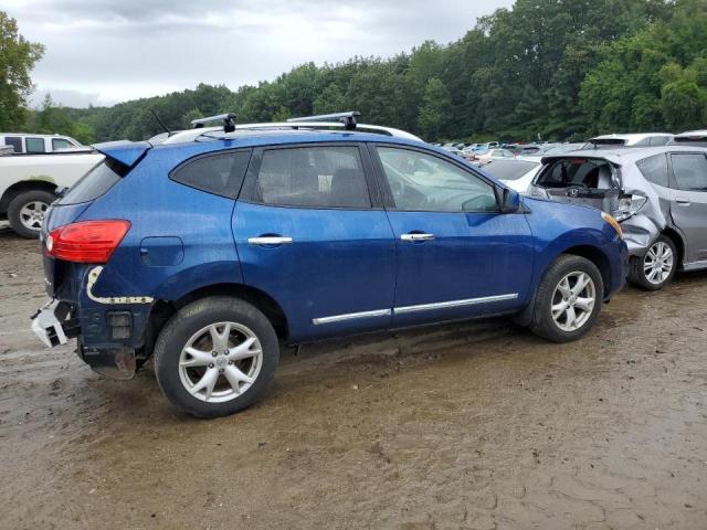 JN8AS5MV3BW291597 - 2011 NISSAN ROGUE S BLUE photo 3