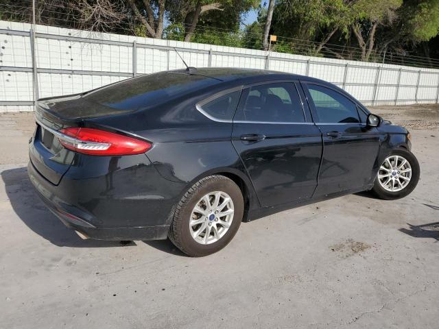 3FA6P0G71HR241737 - 2017 FORD FUSION S BLACK photo 3