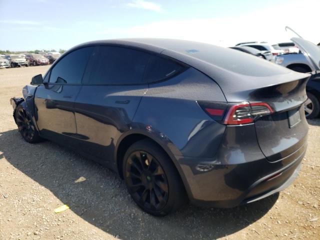 5YJYGAEE8MF249226 - 2021 TESLA MODEL Y GRAY photo 2