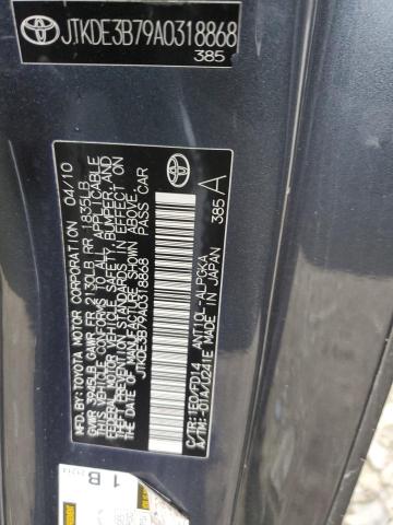 JTKDE3B79A0318868 - 2010 TOYOTA SCION TC 灰色 照片 12