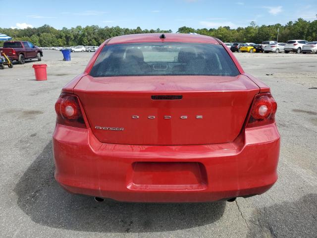 1C3CDZAG9DN753394 - 2013 DODGE AVENGER SE RED photo 6