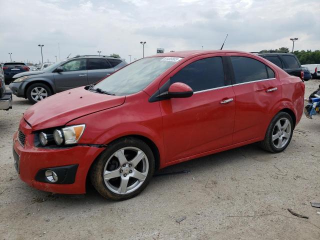 1G1JE5SH6C4160492 - 2012 CHEVROLET SONIC LTZ RED photo 1