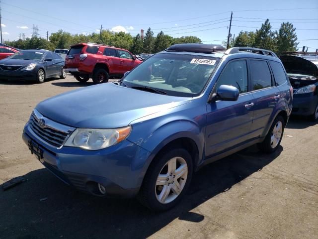 JF2SH64649H734174 - 2009 SUBARU FORESTER 2.5X LIMITED BLUE photo 1