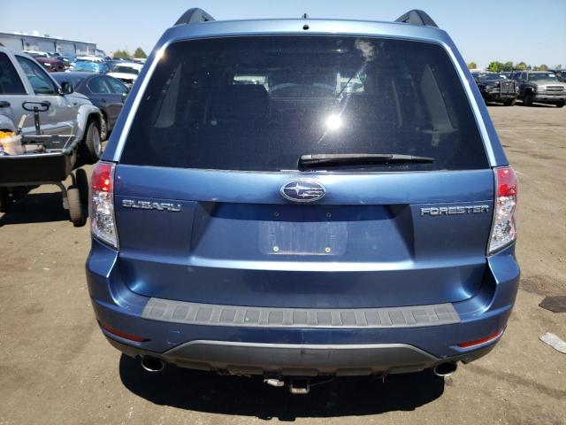 JF2SH64649H734174 - 2009 SUBARU FORESTER 2.5X LIMITED BLUE photo 6