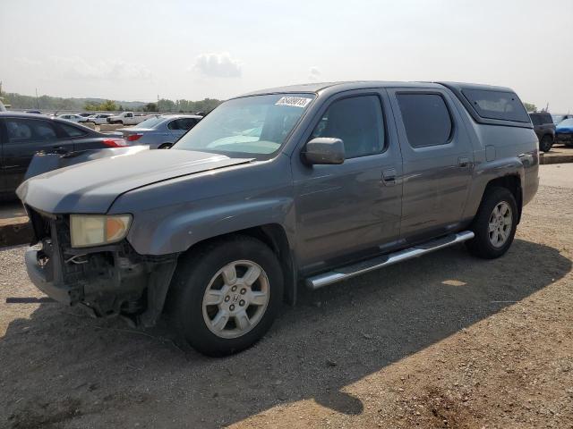 2HJYK16527H500992 - 2007 HONDA RIDGELINE RTL GRAY photo 1