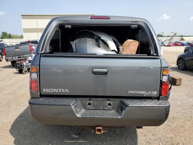 2HJYK16527H500992 - 2007 HONDA RIDGELINE RTL GRAY photo 6