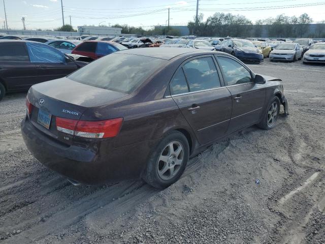 5NPEU46FX6H031104 - 2006 HYUNDAI SONATA GLS PURPLE photo 3