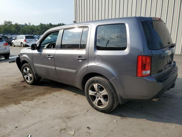 5FNYF4H56EB022103 - 2014 HONDA PILOT EXL GRAY photo 2